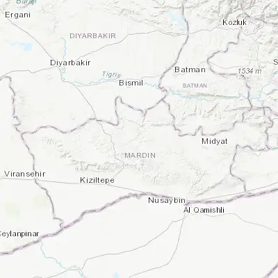 Map showing location of Pınardere (37.472040, 40.833340)