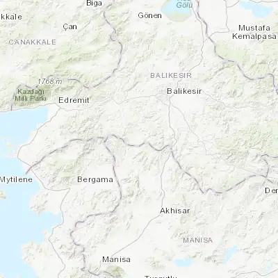 Map showing location of Savaştepe (39.383190, 27.656120)
