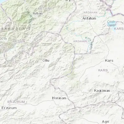 Map showing location of Şenkaya (40.556520, 42.342660)