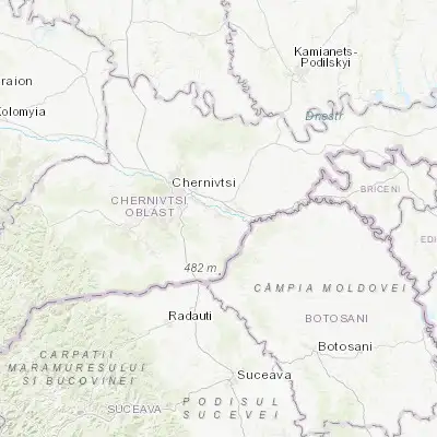 Map showing location of Horbova (48.200000, 26.166670)