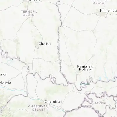 Map showing location of Skala-Podilska (48.850140, 26.200640)