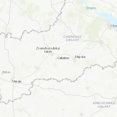 Map showing location of Yurkivka (49.010820, 31.087970)