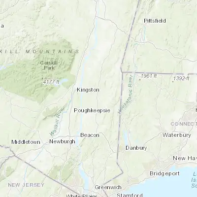 Map showing location of Clinton Corners (41.830090, -73.762350)